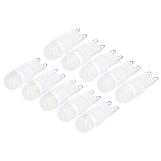 Bombilla G9, Regulable 2W Protección Ocular 10 Piezas Bombilla LED G9 220V Brillante Para El Hogar Para Lámpara De Escritorio Para Lámpara De Araña