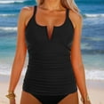 thumbnail image 2 of DGMIOCS Two Piece Bathing Suit Bikini Set Black M, 2 of 6