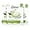 White, variant on Dove Skin Care Beauty Bar For Softer Skin Cucumber And Green Tea More Moisturizing Than Bar Soap 3.75 oz 24 bars