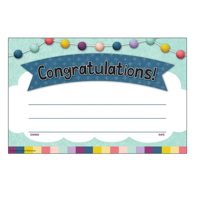 TEACHER CREATED RESOURCES (6 PK) Félicitations OH HPPY DAY