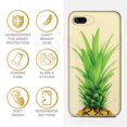 thumbnail image 4 of Case Yard iPhone-8-Plus Case Clear Soft & Flexible TPU Ultra Low Profile Slim Fit Thin Shockproof Transparent Bumper Protective Cover Drop Protective Cell Phone Cases (Pineapple Head), 4 of 8