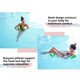 thumbnail image 5 of Salón flotante de PVC para piscina inflable, verde | Hamaca de agua multiusos, sillón de malla, vagabundo, sillín | Accesorios portátiles para piscinas para tomar el sol, 5 of 7