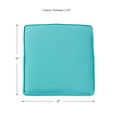 thumbnail image 4 of Sunbrella Outdoor 17 in. Square Chair Pad (2-Pack), Aruba, 4 of 6