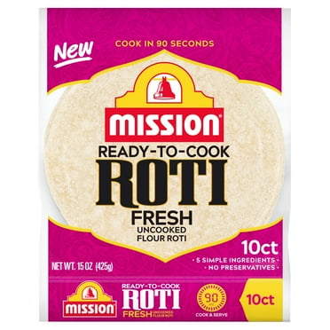 Mission Ready-To-Cook Roti, 10 Count