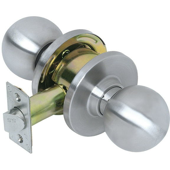 Empire Grade 2 Heavy-Duty Passage Knob, Satin Stainless Steel