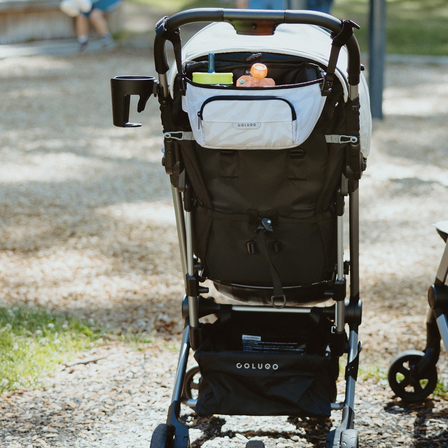 Colugo - The On the Go Organizer, Designed to Fit Stroller, Dune Zebra