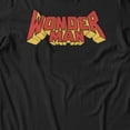 thumbnail image 3 of Marvel Comics Wonder Man Block Letter Header Men's T Shirt (Black, S-3XL), 3 of 4