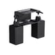thumbnail image 1 of Naiovety Soporte Manual para botellas de jabón de manos, dispensador de Gel sin daños en la pared de 2 capas, organizador de organización, Juegos de accesorios de baño Negro, 1 of 6