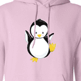 thumbnail image 3 of Inktastic Penguin Adult Hoodie Sweatshirt, 3 of 4