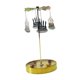 thumbnail image 3 of Candelabro Giratorio perfecl Acero Inoxidable Decoración con Bandeja, 3 of 8