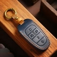 thumbnail image 3 of KERISTE Leather Case for Hyundai Santa Cruz 2022 on 5 Buttons Keyless Remote Blue, 3 of 6