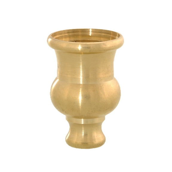 B&P Lamp® Cast Brass Candle Cup, 1 7/8" Ht., Unfinished Brass