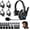 5 Pcs/Set, variant on SYNCO XTALK XPRO Wireless Intercom Headset 2.4GHz Full Duplex Wireless Communication Headset 500m/1640ft with Noise Reduction