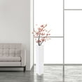 thumbnail image 6 of 30 inch Tall Rectangular Wooden Modern Floor Vase - Sleek Contemporary Decor Accent for Living Room, Bedroom, Hallway and Entryway - Handcrafted Decorative Display Piece with Elegant Design, White, 6 of 9
