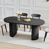 Semi-circular legs-Black