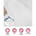 thumbnail image 6 of Hello Spring Kitchen Dish Towels for Drying Dishes Set of 3, Pastoral Purple Bottle Floral Dark Green Wood Waffle Weave Microfiber Hand Tea Bathroom Towels Quick Dry & Absorbent Towel 15.7x23.6, 6 of 7