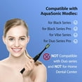 thumbnail image 2 of Replacement Toothbrush Heads 10 Pack Compatible with AquaSonic Black Series, Black Series Pro, Vibe Series, Duo Series Pro, Electric Toothbrush Heads for Sensitive & Normal Teeth, 2 of 7
