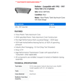 thumbnail image 2 of Radiator - Compatible with 1992 - 1997 Volvo 960 2.9L 6-Cylinder 1993 1994 1995 1996, 2 of 2