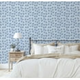 thumbnail image 3 of S4Sassy Peel & Stick Vinyl Wallpaper, Chic Ginkgo Leaf Wallpaper Contact Paper Waterproof- Blue,25"x240", Removable Wall Covering for Home Decor in Bedrooms & Living Areas, Renter Spaces, Cabinet, 3 of 8