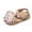 White, variant on Godom Toddler Girl Sandals Casual Adjustable Double Buckle Flat Sandal Slide for Toddler Little Big Kid