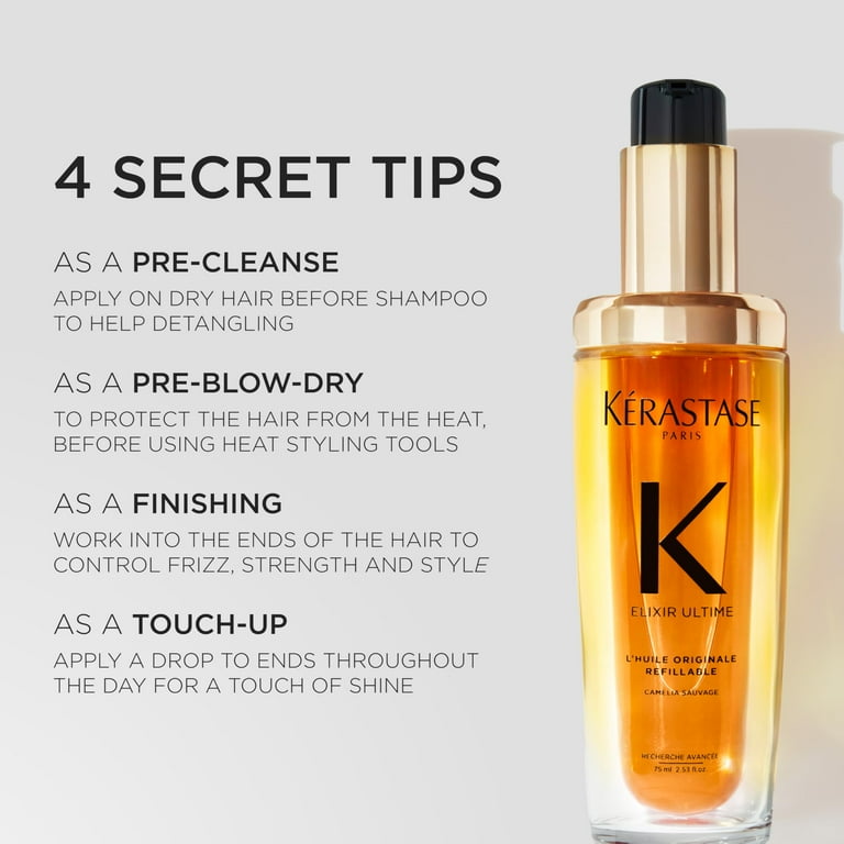 KERASTASE NUTRITIVE ヘアオイル 1本 Kerastase Nutritive Split Ends Serum, 50ml, Repairs and Nourishes