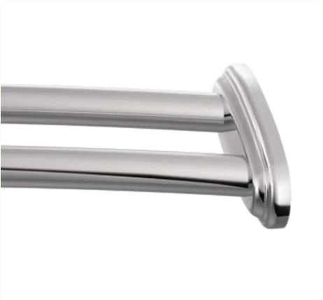 Naiture Stainless Steel 18-1/2" X 26" X 18-1/2" Neo-Angle Shower Curtain Rod ... 