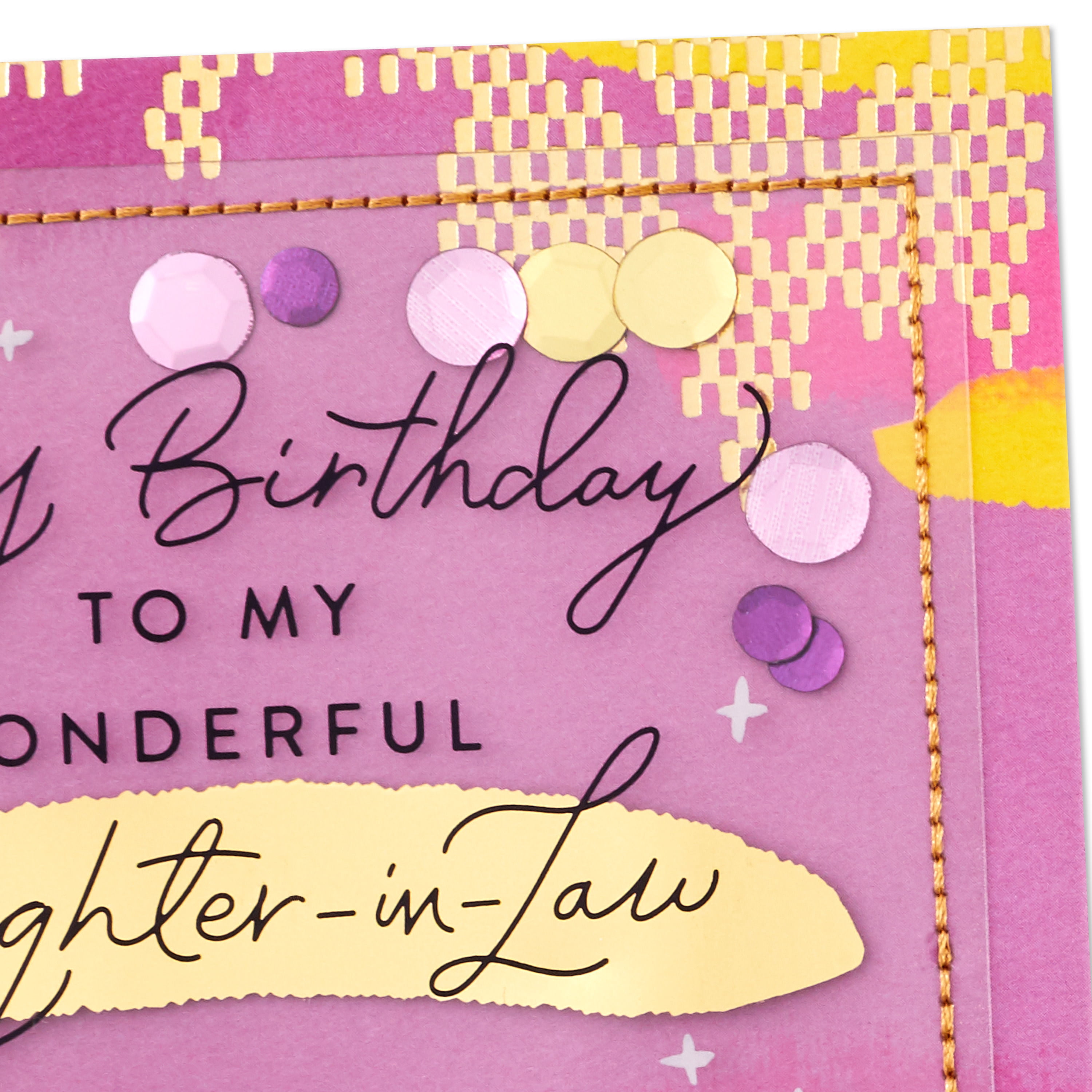Hallmark Birthday Card for Daughter-in-Law (You're a True Daughter of My Heart)