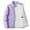 Purple, variant on Women's Soft Lined Full Zip Polar Jacket Warm Coat Zip Vest Casual Wrap Jacket Hood Jacket Women Womens Snow Jacket Zip up Fuzzy Jacket Women plus Size Long Coats for Women Zipper Jacket Jacket Women