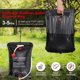 thumbnail image 4 of Portable Solar Shower Camping 20L Fast Heating to 45C with Removable Hose, Adjustable Head, Foldable Design for Trekking, Hiking, Travel Shower with S, 4 of 4