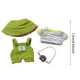 thumbnail image 2 of Buttons Zippers Dolls Cabbage Kids Dolls Move Dolls Acoustic Amp F900 Amp Siblings Dolls Porcelain Dolls Dolls Large Peg Dolls Repainted Dolls Fashion Doll Clothes Outfits Set For 12 Inch, 2 of 3