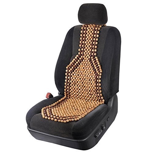 Beaded Massage Wood Cushion Seat Cover - Sweat-Free Classic Comfort for
