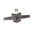 thumbnail image 3 of Abdominal Belt Exerciser USB Muscle Training Toner for Fitness Gym Equipment Orange Belt, 3 of 10