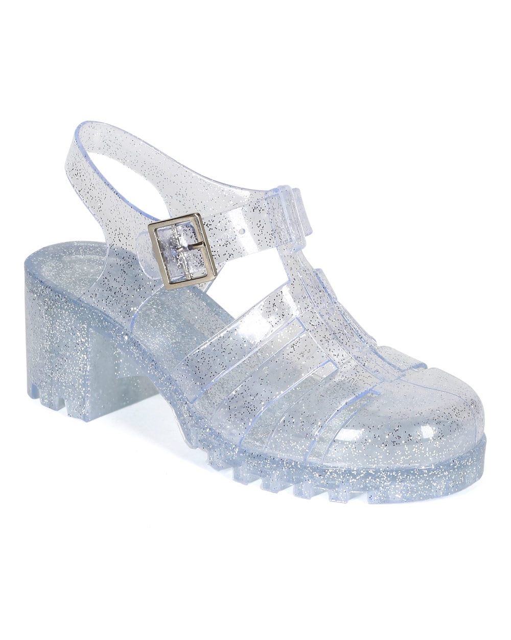jelly chunky sandals