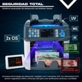 thumbnail image 3 of Contadora Bancaria Gutstark 500 Billetes 1200 Pz, 3 of 7