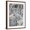 Brown Frame, variant on Art.com Boston Massachusetts Street Map Art Print by Michael Tompsett, 12" x 16"