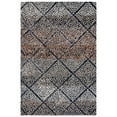 thumbnail image 4 of SAFAVIEH Trace Maximillian Geometric Diamonds Wool Area Rug, Navy/Ivory, 6' x 6' Round, 4 of 10