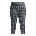 thumbnail image 6 of Terra & Sky's Women's Plus Capri Leggings, 2-Pack, 6 of 7