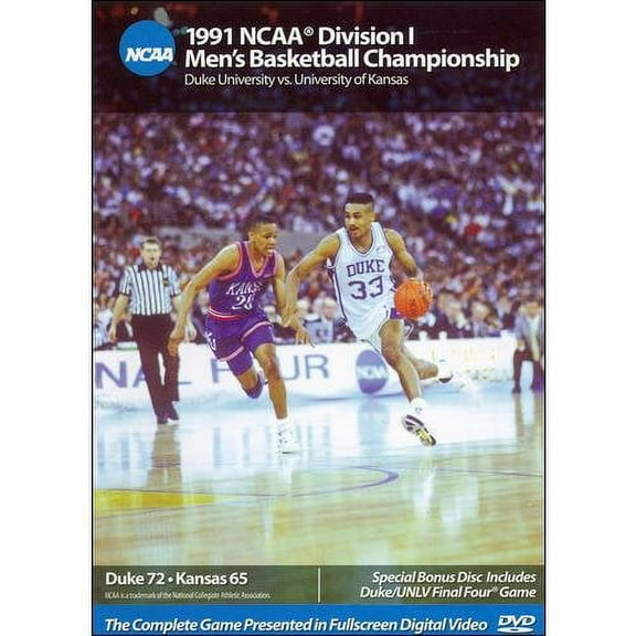 91 NCAA Championship: Duke Vs. Kansas (Full Frame)