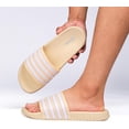 thumbnail image 3 of GETAC Sandalias HOMBRE MUJER CHANCLAS, Pantuflas Suela gruesa Antiderrapante, Textura suave Empeine amplio EVA,Blanco, 3 of 13