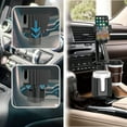 thumbnail image 3 of GHSDFBB Car Cup Holder Phone Mount: Universal Auto Cell Phone Stand with Drink Expand Cup Holder for SUV | Automobile |Compatible with iPhone & Samsung and Other Android Smartphone-Black, 3 of 6