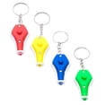 thumbnail image 2 of 4pcs Multifunction Led Mini Flashlight Anti Blue Light Glasses Test Teaching Flashlight Light Keychain Plastic Flashlight Torch Ultraviolet Torch Purp, 2 of 2