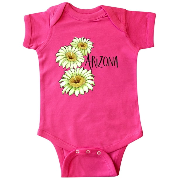 Inktastic Arizona Saguaro Cactus Flowers Newborn Short Sleeve Bodysuit Unisex Hot Pink Newborn Walmart Com Walmart Com