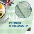 thumbnail image 5 of Hello Summer Daisy Round Tablecloth 60 Inch Floral Flower Circle Table Cloth Truck Stain Resistant Table Cover for Kitchen Dining Picnic Parties Weddings Decor Indoor Outdoor, 5 of 6