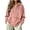 Rose Gold, variant on TFEOQRY Womens Velour Hoodie Sweatshirt with Kangaroo Pocket Button Henley Long Sleeve Loose Casual Fall Winter Top
