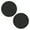 2PC-Black, variant on 2Pcs Car Bling Rhinestone Cup Holder Drink Pad Interior Decoration Anti-slip Mat Round Durable Coaster Heat Resi Car Accessories