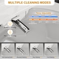 thumbnail image 6 of Smart Toilet with Built-In Bidet, One Piece Toilet with Auto Open/Close Lid, Dual Flush, Hip & Female Clean, Foam Shield, Heated Seat, Foot Sensor Flush, Instant Warm Water, Dryer, Night Light, 6 of 8