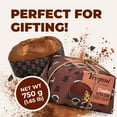thumbnail image 7 of Vergani Extra Dark Chocolate Panettone, Pack of 2 -Traditional Italian Holiday Cake with Rich Chocolate Filling, 7 of 7