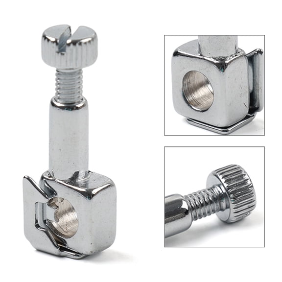 NS #416487801 Sewing Machine Needle Clip Clamp & Screw Steel Silver for 5400 Sew Mate, 6160, 6180, 6199 Brilliance