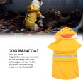 thumbnail image 4 of Imperméable pour Chien, Polyester Transparent Hotte en PVC Sangles Réglables Veste de Pluie pour Chien Pliable Portable Mignon Élégant Poncho de Chien Imperméable pour les Activités de Plein Air pour Animaux de Compagnie, 4 of 8
