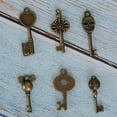 thumbnail image 3 of Skeleton Keys Decorative Key Holder Key Decor, Key Decoration Accessory Pendants, Antique For DIY Jewelry Clothing Decoration, 3 of 8